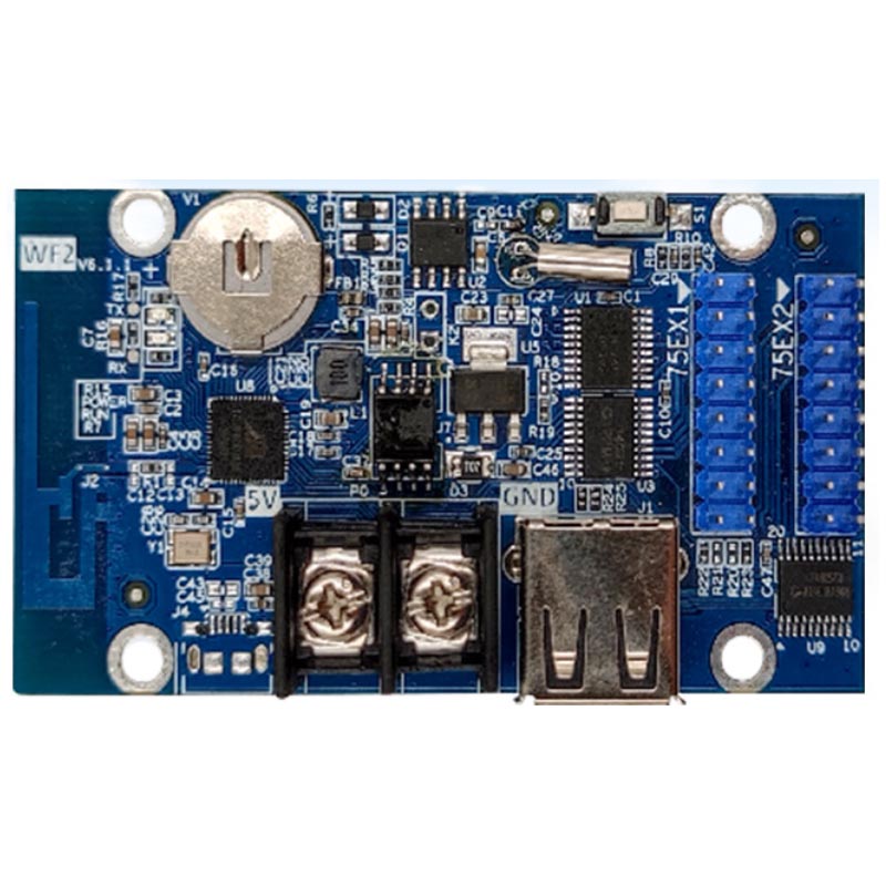 Multilingual HD-WF2 Control Card for Full Color Display Led Sign Boards