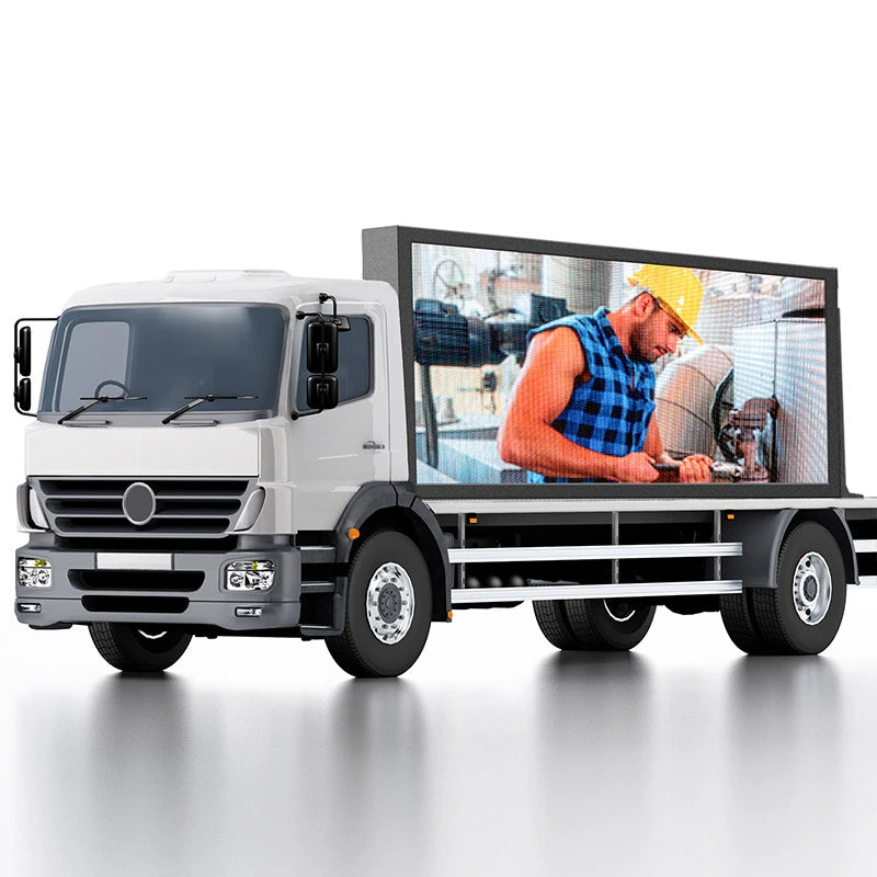 Weatherproof LED signs for truck beds