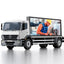 Weatherproof LED signs for truck beds