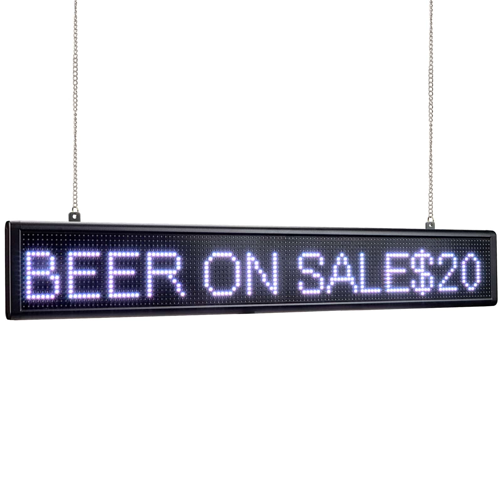 WiFi Programmable LED Message Board for Business Storefront
