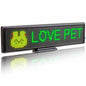 Leadleds modern office desk LED message display for reception areas and workplaces