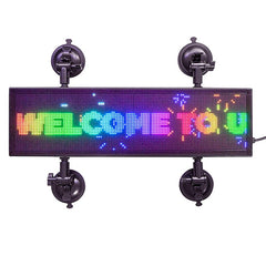 led message board for car