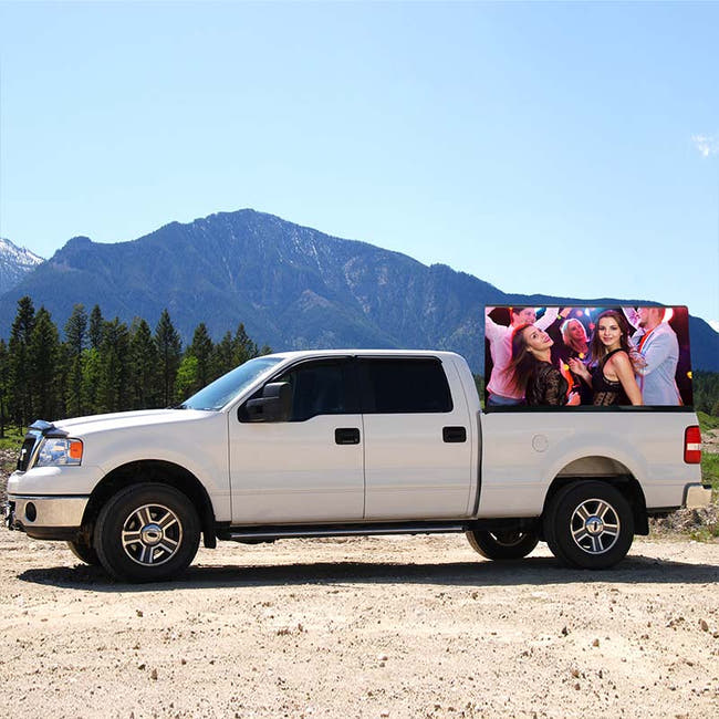 Leadleds 50 Zoll LED-Bildschirm für Pickup-Trucks, doppelseitiges High-Definition-Display Hauptbild