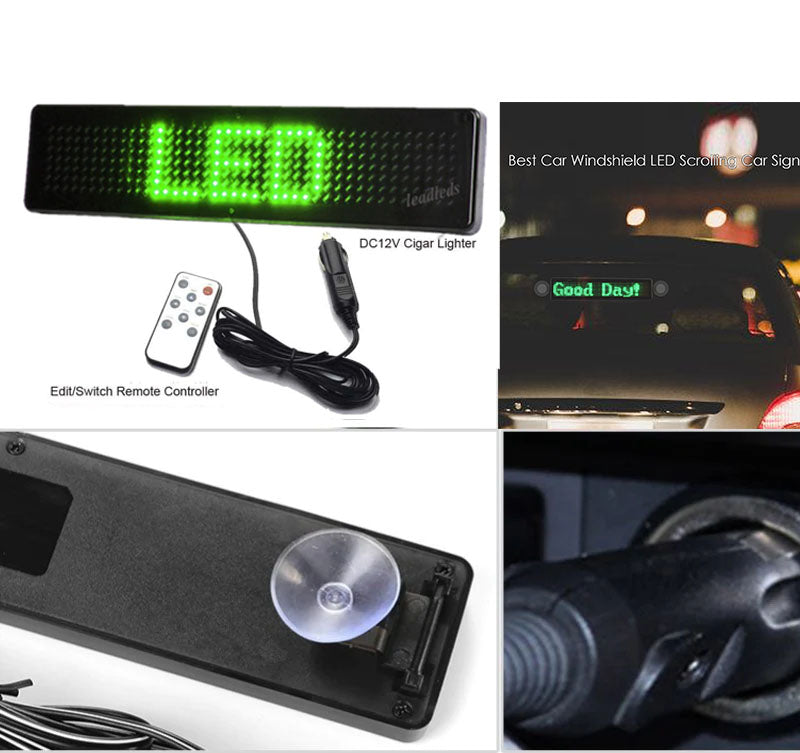 Leadleds Led Banner for Car Promotional Advertising Scrolling LED Sign
