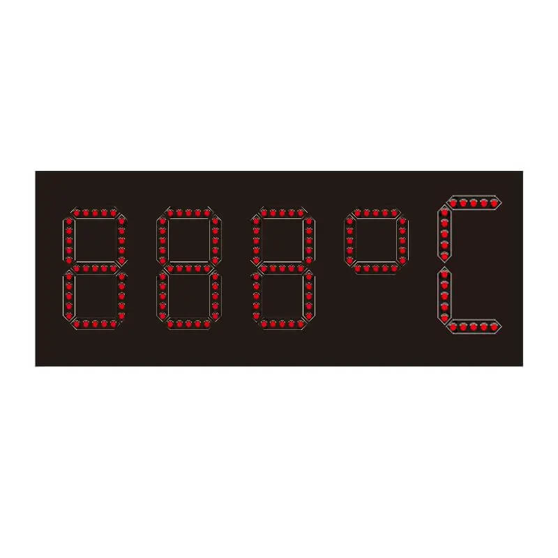 Leadleds Outdoor Led Temperature Display 5 Digits Thermometer Image secondaire du produit