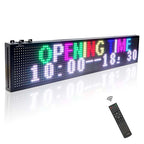 Leadleds 7 Colors Led Messages Boards Programmable by Keyboards, 40 x 6 in
