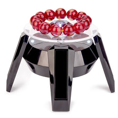 solar powered 360 degree rotating stand