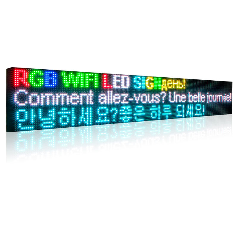 Leadleds 10.5 Ft Commercial Digital Signage Outdoor LED Display Board Programmable