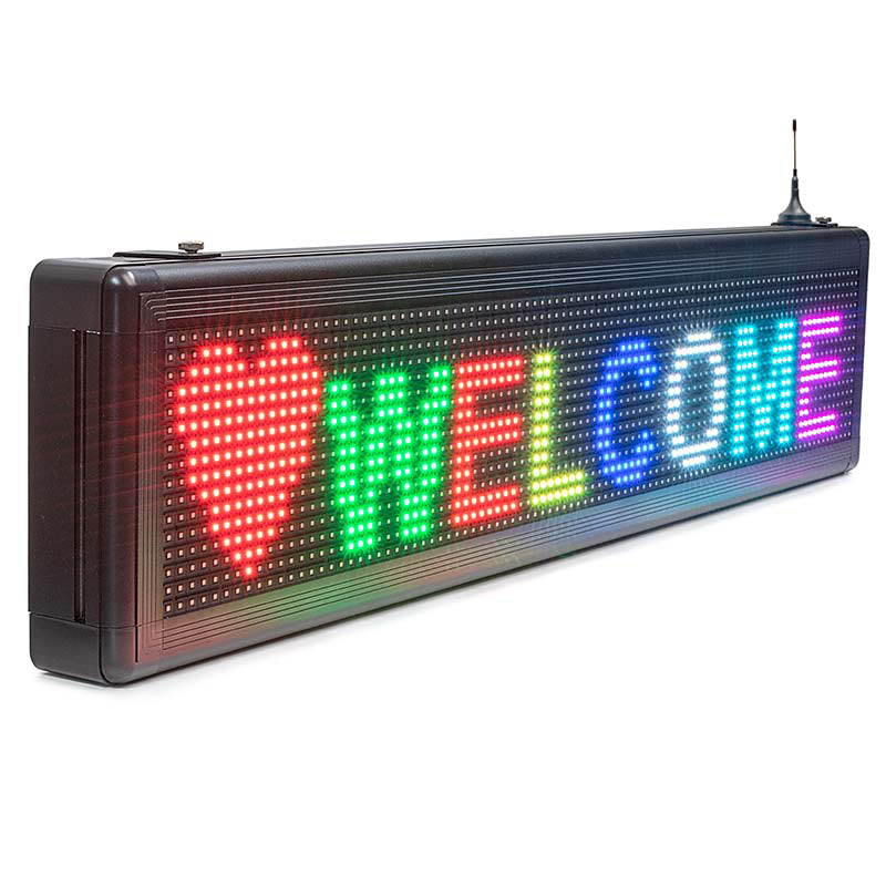 Programmable Led Panel Outdoor Commercial Signs with Temperature for Churches