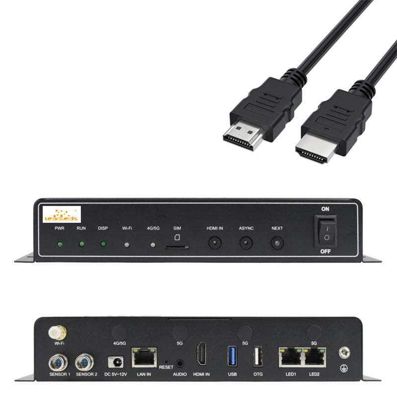HDMI cable and electronic device with various ports