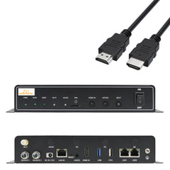 HDMI cable and electronic device with various ports