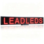 custom text led sign