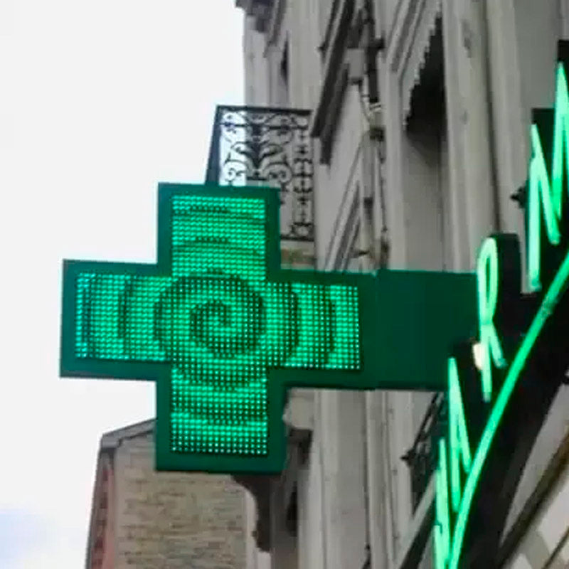 Leadleds Full Color Led Crosses Double-sided Pharmacy Signage
