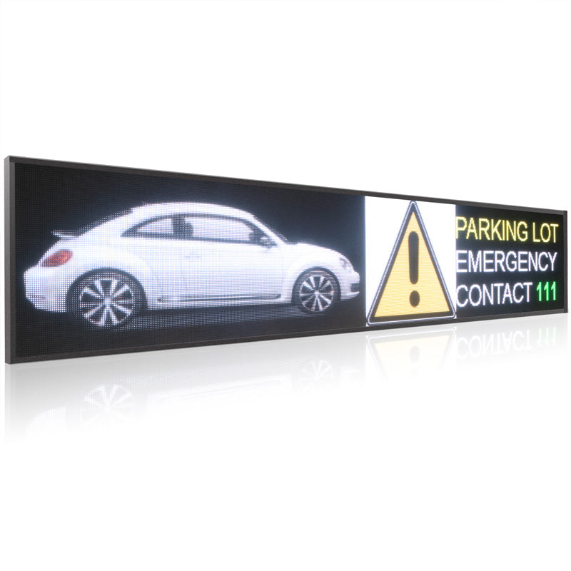 Leadleds Car Roof Top Advertising Sign Pizza Delivery Picture Video Led Display