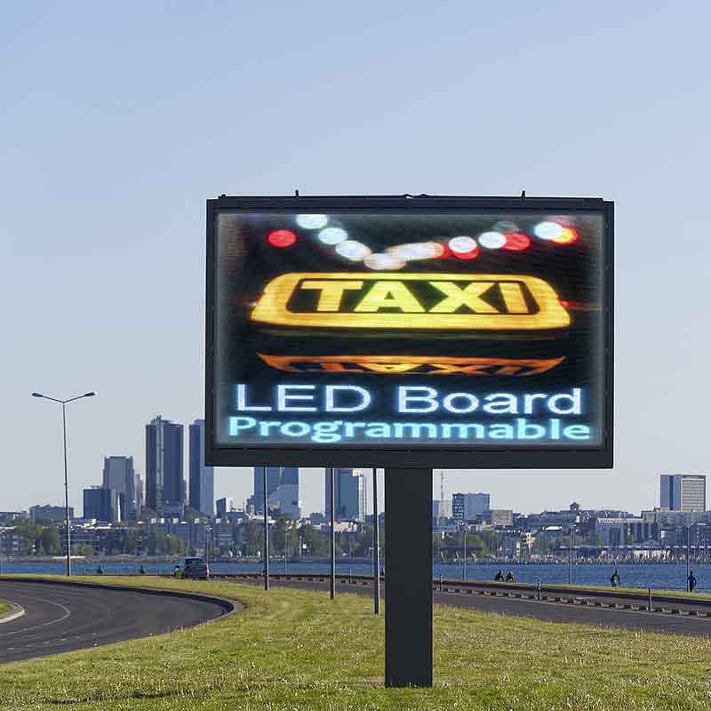 Leadleds Large Billboard Smart Signs Picture Video Display Screen 1.28 x 1.28M