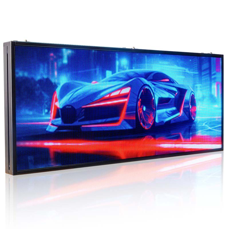 Leadleds 39in Led Ticker Tape Sign Advertising TV Screen Signboard 4G Cloud Control