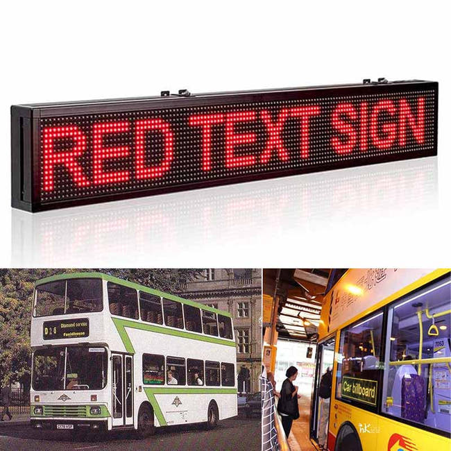 scrolling led text sign Imagen secundaria del producto