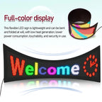 ultra thin flexible led screen