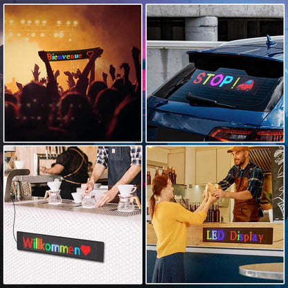 scrolling bright advertisng led signs