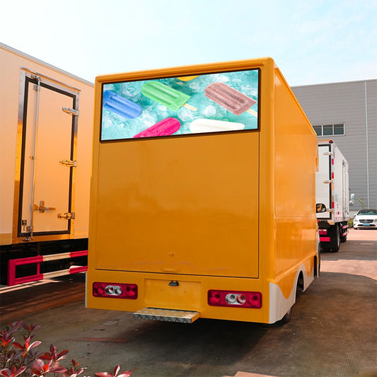 truck sign at the back