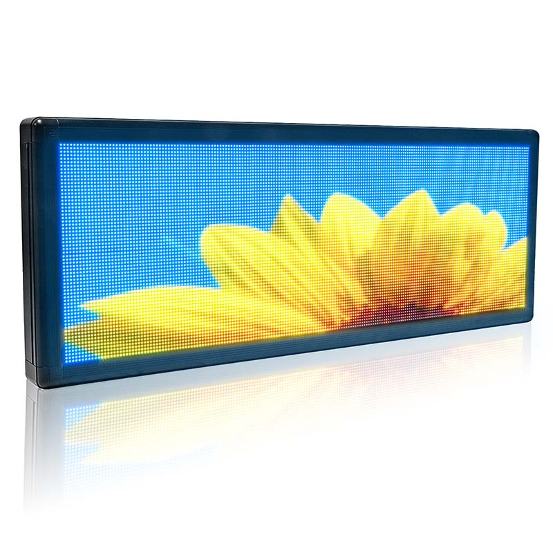 solar powered outdoor led screen double-sided