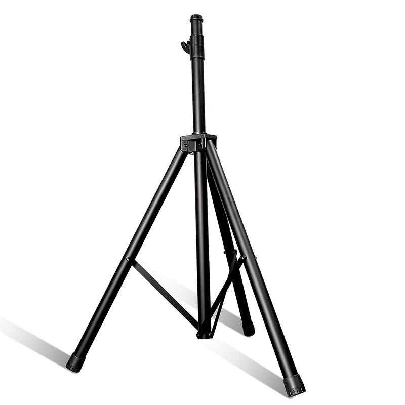 Black adjustable tripod