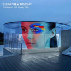 Leadleds Clear View LED Film Display – for Retail Window Advertising