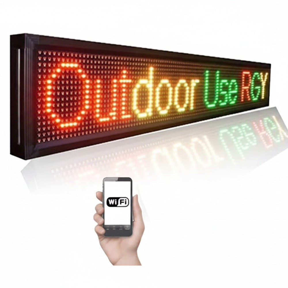 Leadleds 1.36M Outdoor Led Signs WiFi Led Display Programmable Message Sign for Business and Store Второстепенное изображение товара