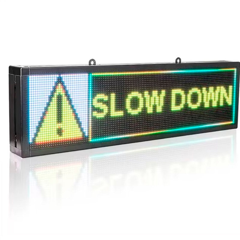 Paneles LED inteligentes con WiFi de Leadleds para publicidad en interiores de negocios y automóviles