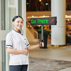 Leadleds Portable Wireless Programmable LED Sign