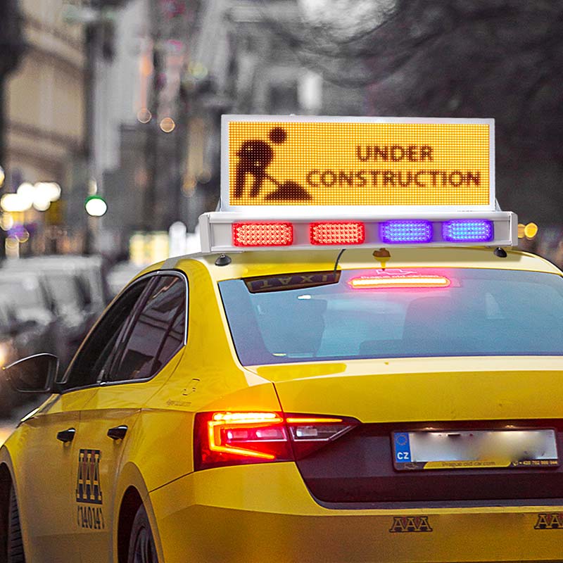 led road warning signs Imagen principal del producto