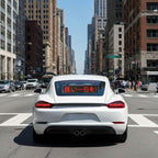 led rear window signs programmable