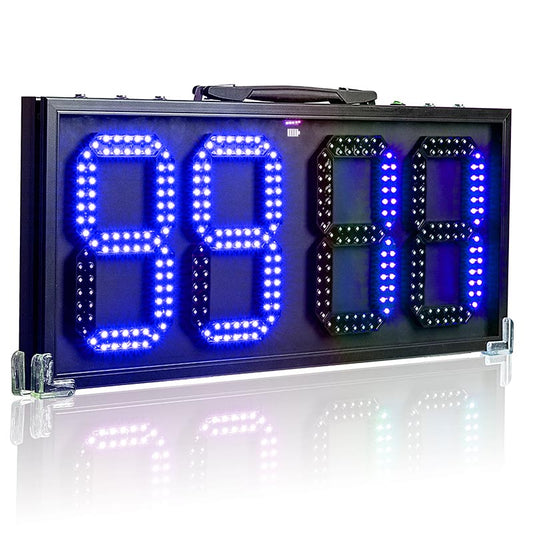 Leadleds 8in Led Scoreboards Referee Substitution Boards Rechargeable Waterproof
