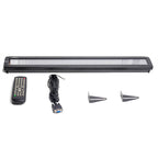 LED light bar with remote control, cable, and mounting brackets