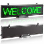 led sign with base and brackets