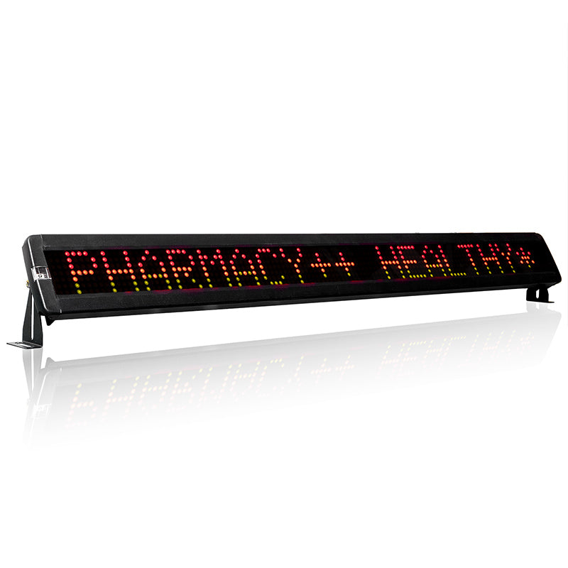 Remote Light Sign Come In Leadleds 38in Remote LED Sign Programmable Scrolling Message Board ...