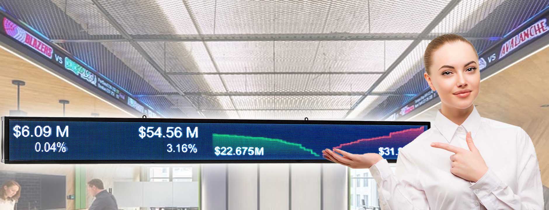 led ticker tape