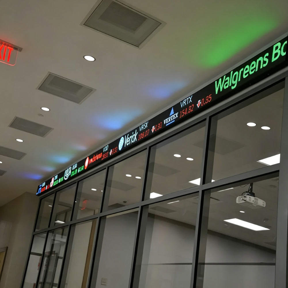 Leadleds LED Ticker Tape Digital Signage Display Board