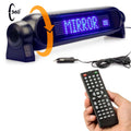 Leadleds Car Sign Scrolling Message Board Mirror Function