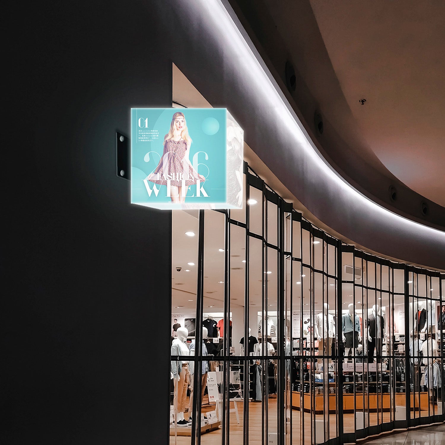 Leadleds Outdoor LED Cube Screen Video Display Sign