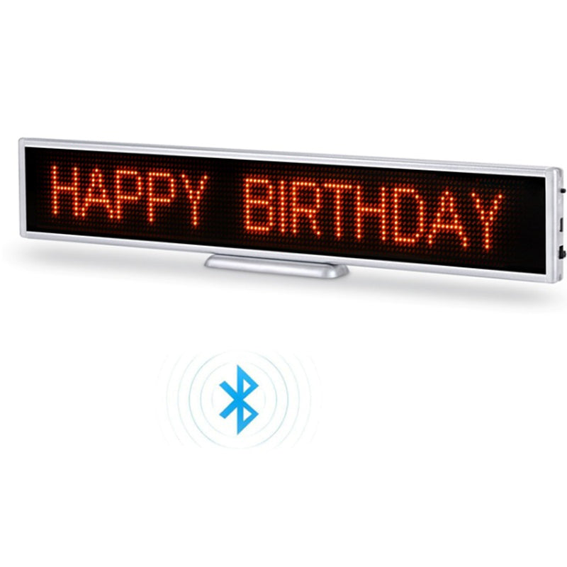 Leadleds Programmable Led Panel Scrolling Message Board App Control fo