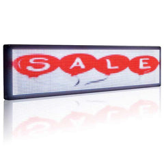 Outdoor Signs with Temperature Sensor Multi Color Yard Signs by Your Phone Programming Message