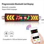 Leadleds USB LED Car Sign DC5V Fullcolor Display Electronic Signage Bluetooth Control
