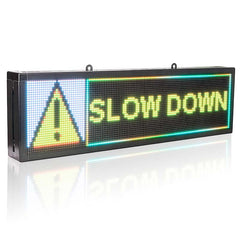 Multicolor LED Sign Display Board