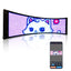 luetooth app controlled LED sign showing custom pattern and animation