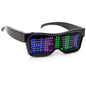 Leadleds Customizable Bluetooth LED Glasses Display Messages, Animation, Drawings for Fun