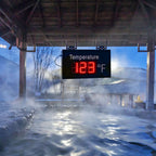 outdoor LED thermometer