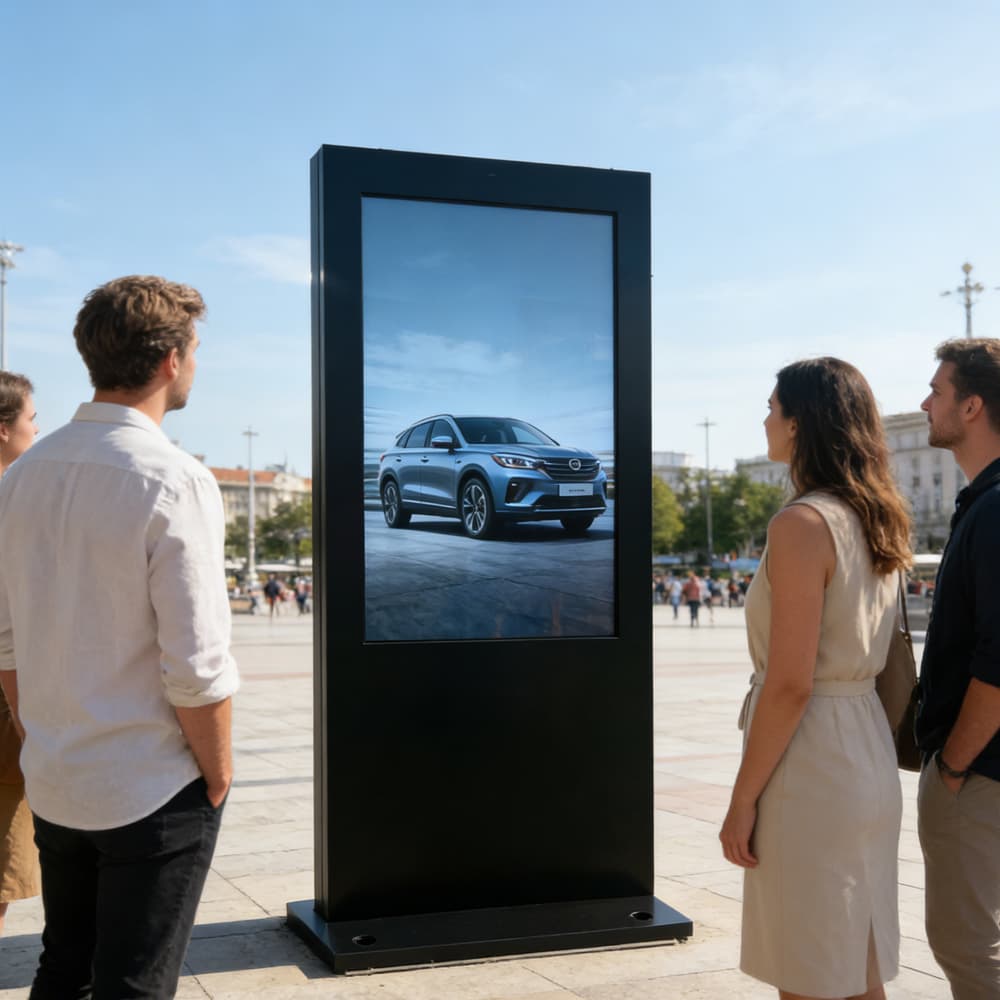 outdoor wayfinding signage