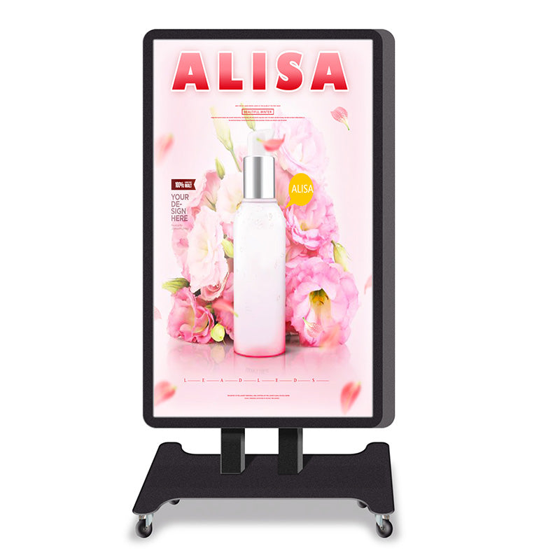 Leadleds HD Outdoor Led Poster Portable Digital Signage Free Standing