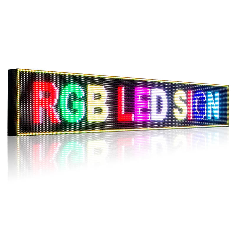 Leadleds 10.5 Ft Commercial Digital Signage Outdoor LED Display Board Programmable